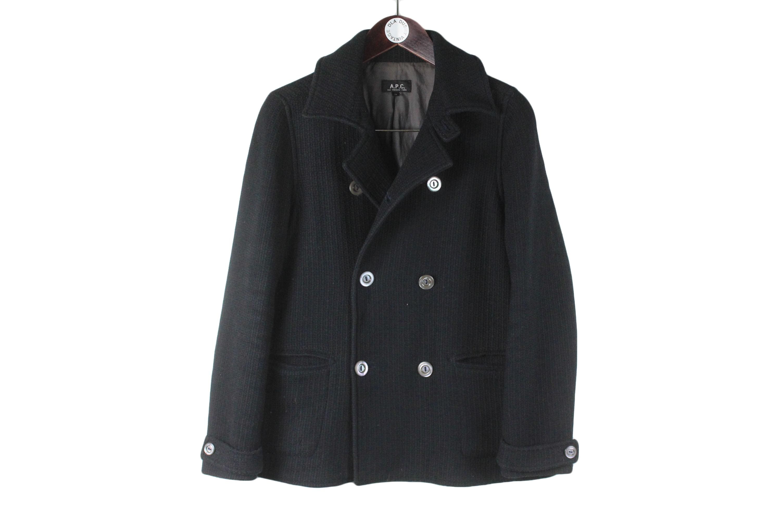 A.p.c Wool Jacket - Etsy