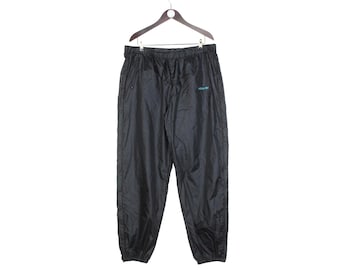 パンツ 00s UMBRO Track Pants Black Y2K Size XL umbro Retro Track Pants Y2K XL Diamond Stripe Zip Ankles