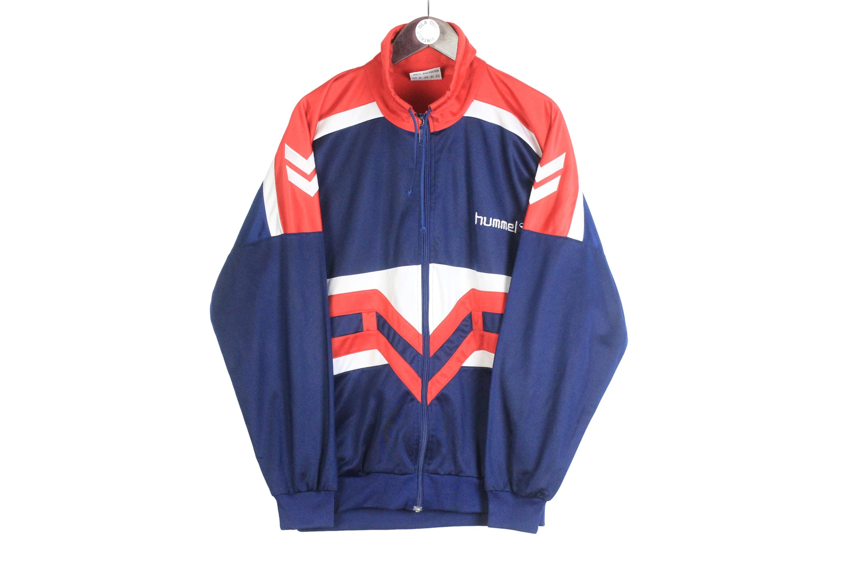90s hummel トラックジャケット L ブルー 古着 , 【公式通販】