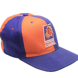 Vintage Phoenix Suns Cap NBA Basketball USA Team Purple Orange 90s Hat Sport Style Retro Headwear