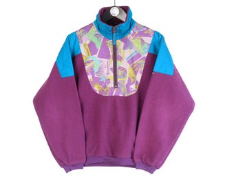 ヴィンテージ ヘリーハンセン フリース サイズ S レッド 90年代