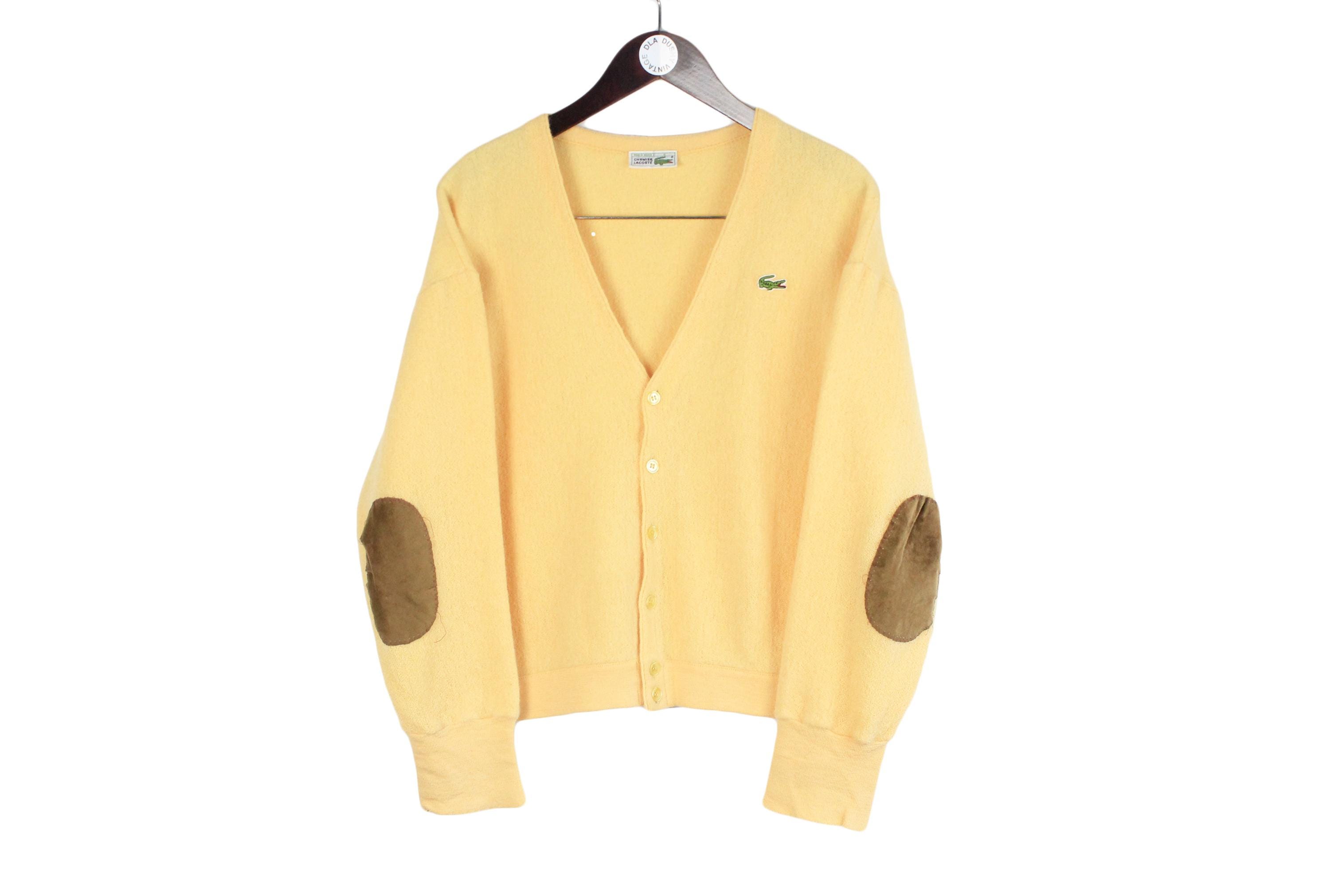 Vintage lacoste cardigan - Etsy 日本