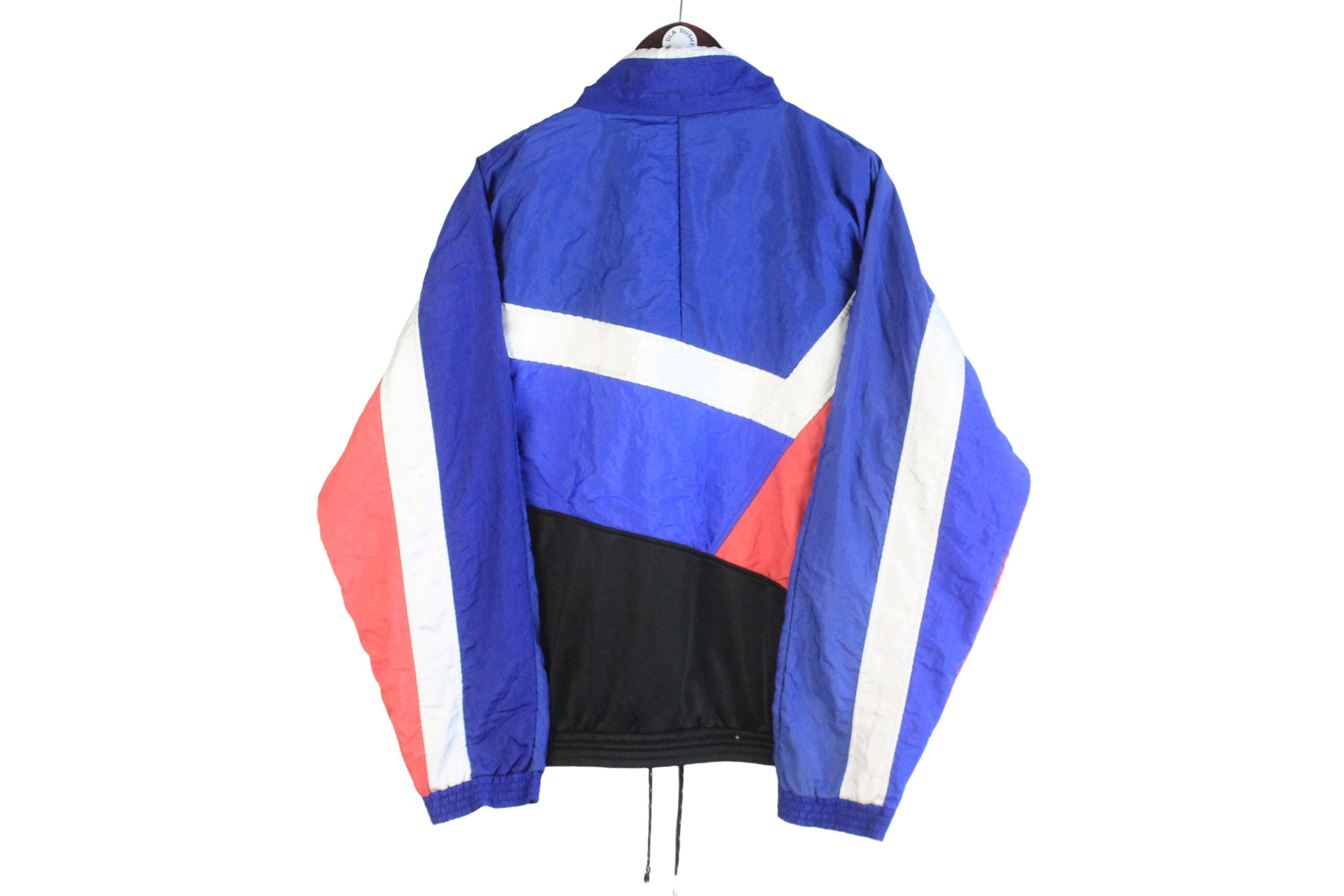 Vintage Puma Track Jacket Size M/L Blue 90s Sport Style Casual
