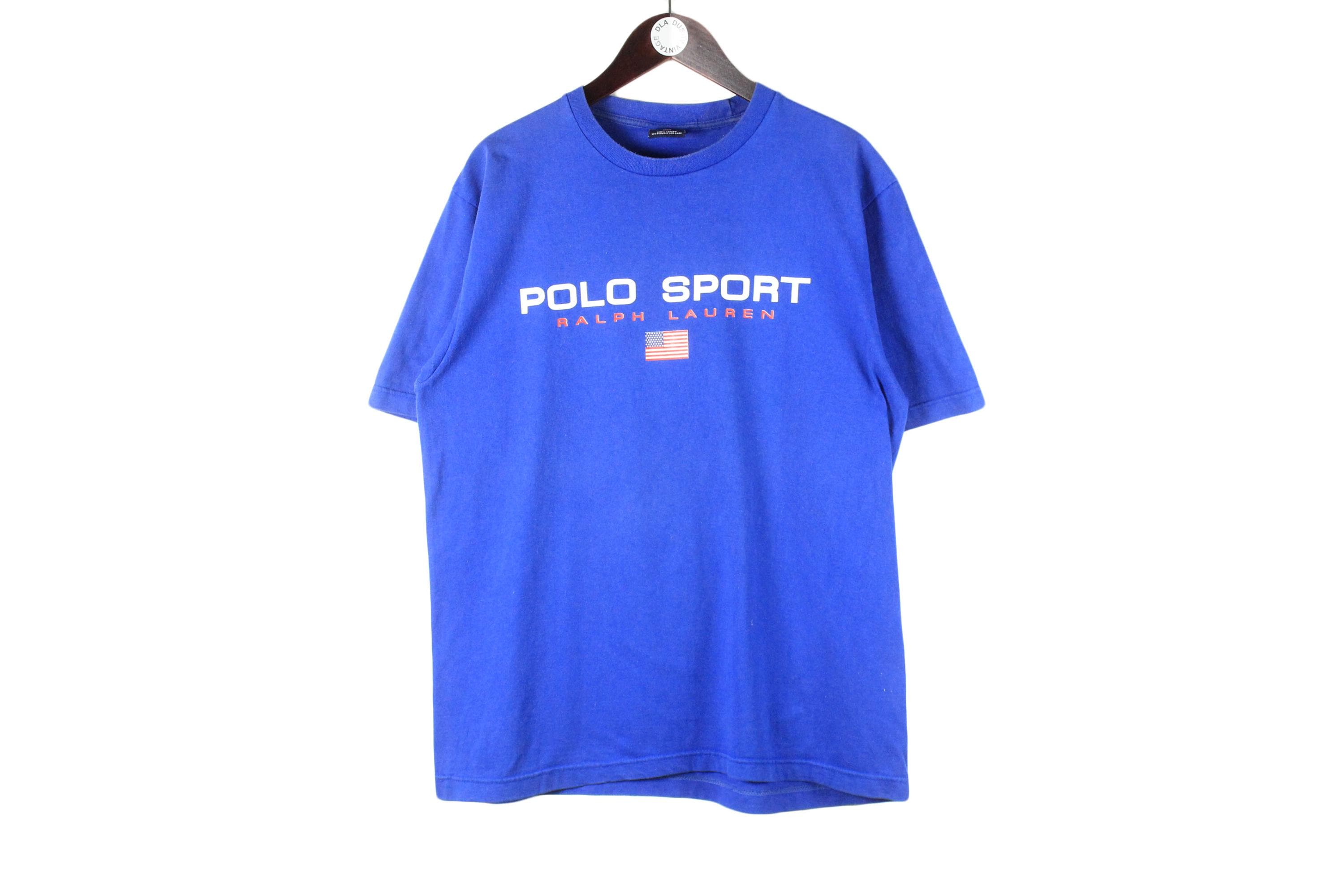 【Polo Ralphlauren】 90s POLO SPORT ビンテージ Vintage 90s Polo Ralph Lauren Shirt Polo Sport Polo Spell