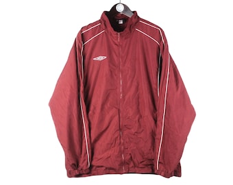 Buy Vintage Yellow UMBRO Sports Track Jacket {TJ141} Online in