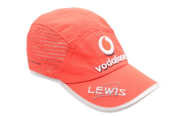 Boné vintage Vodafone McLaren Mercedes Lewis Hamilton Fórmula 1