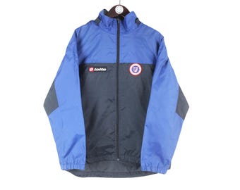 Vintage Lotto Calcio Italia Nylon Track Jacket - Etsy