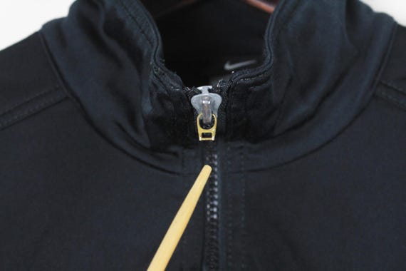 Vintage Nike Track Jacket Size S Black 90s Sport Style Casual
