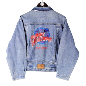 Planet hollywood denim jacket - Etsy 日本