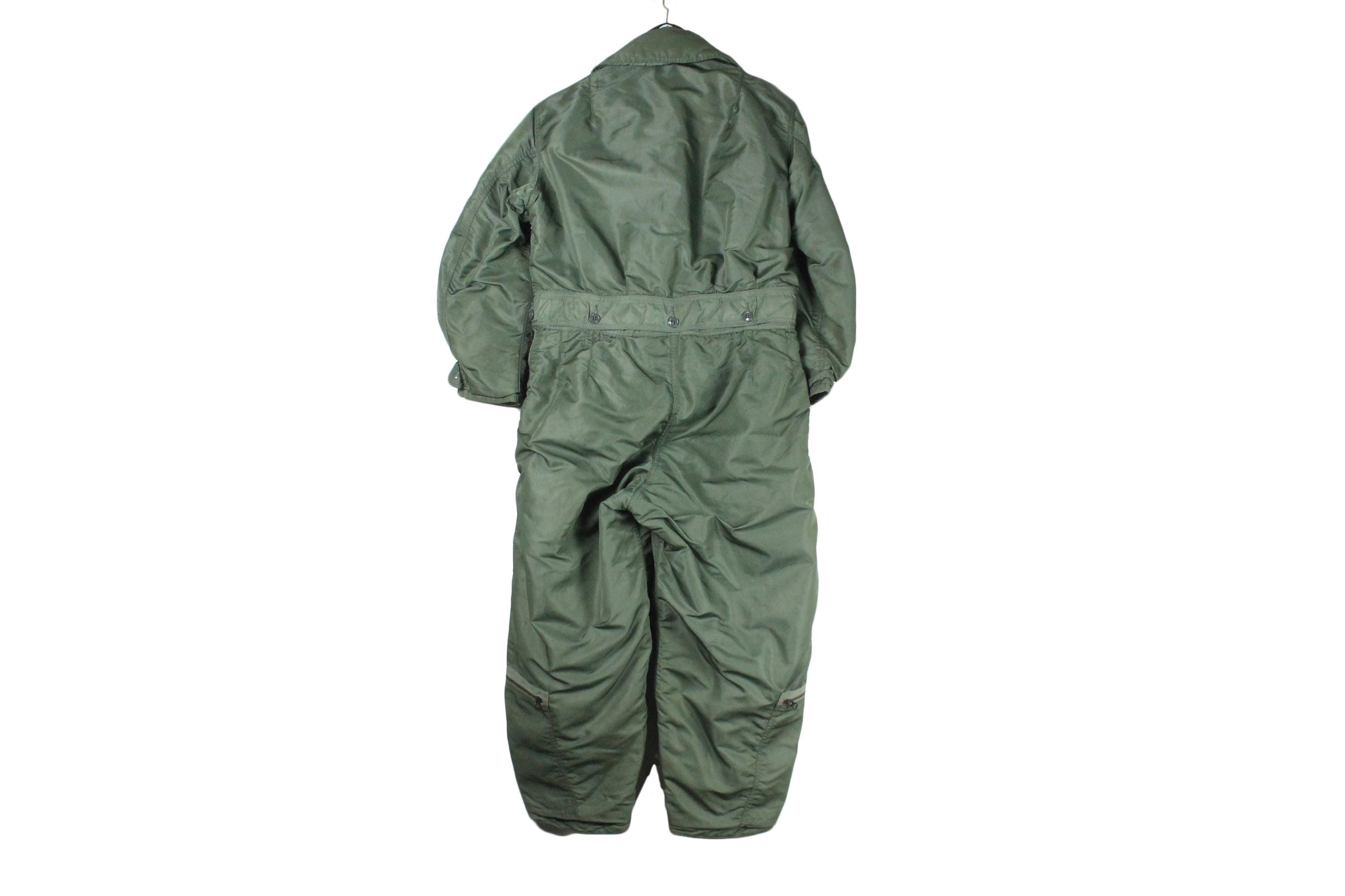Vintage US Air Force Military CWU-1/P Pilots Flight Suit Coveralls