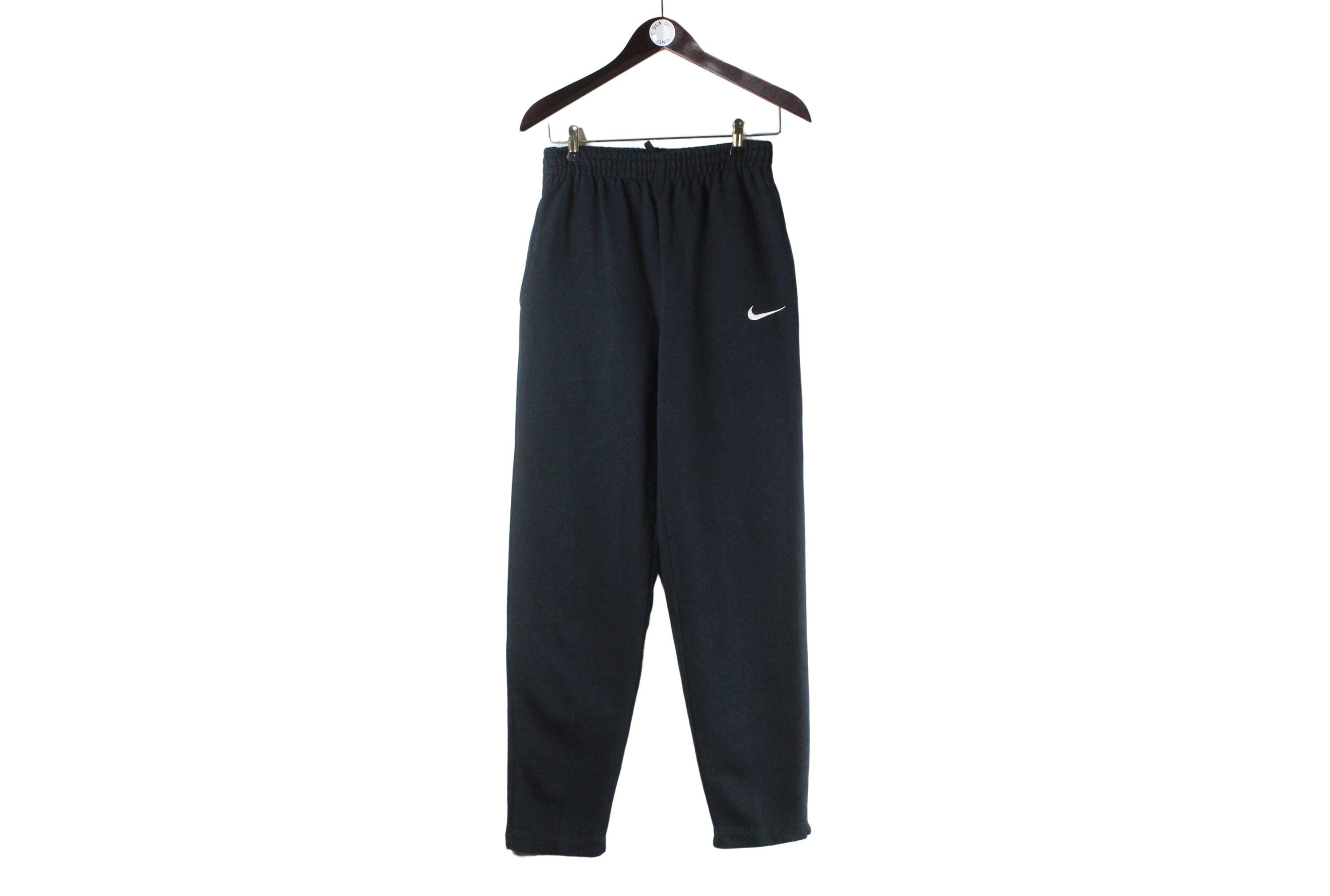 Nike ブラック バギースウェットパンツ XXL 超極太ワタリ46cm NIKE OVERSIZED FITバギースウェットパンツ