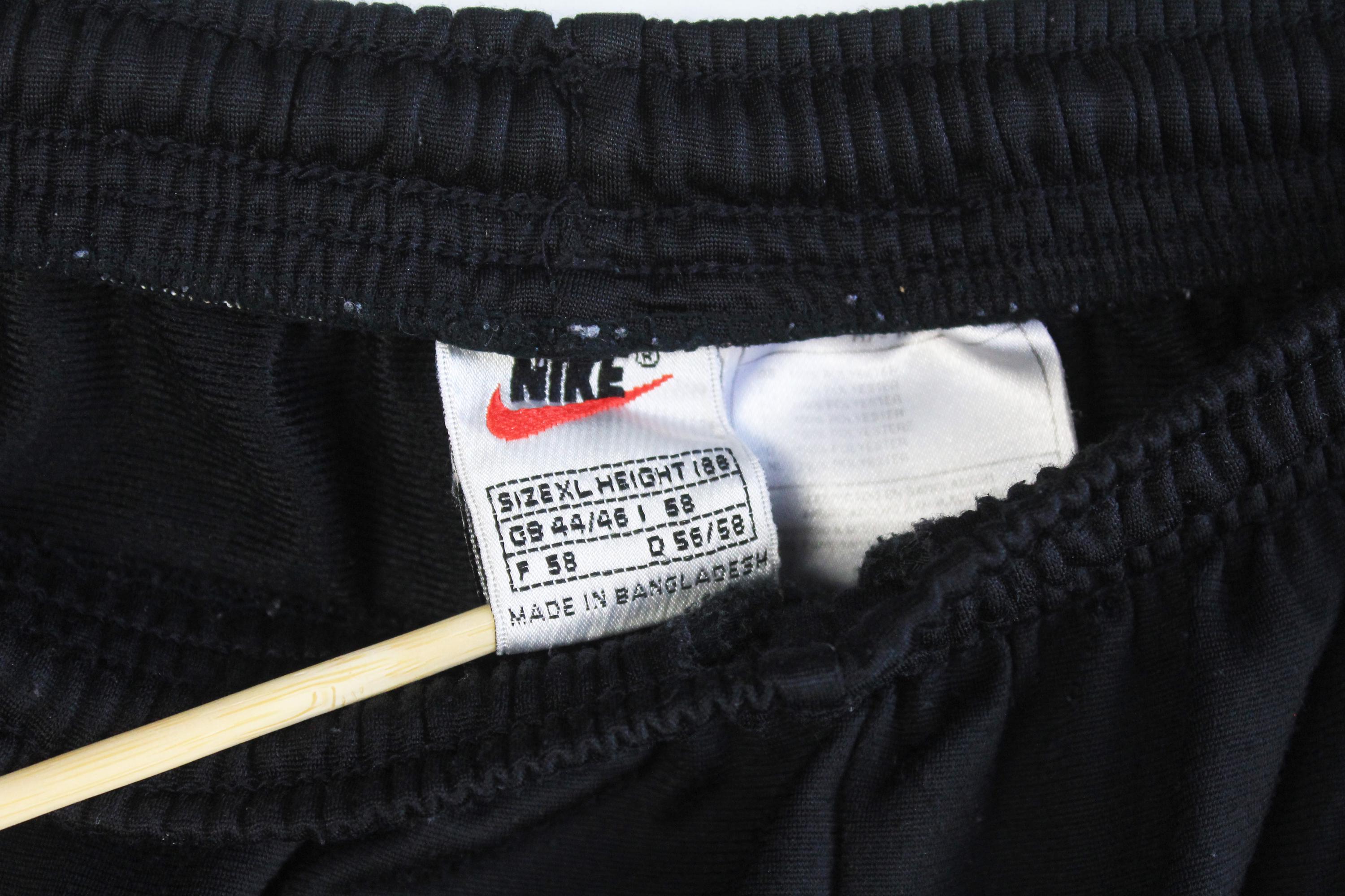 Vintage Nike Tracksuit Size XL Black 90s Retro Sport Style Track