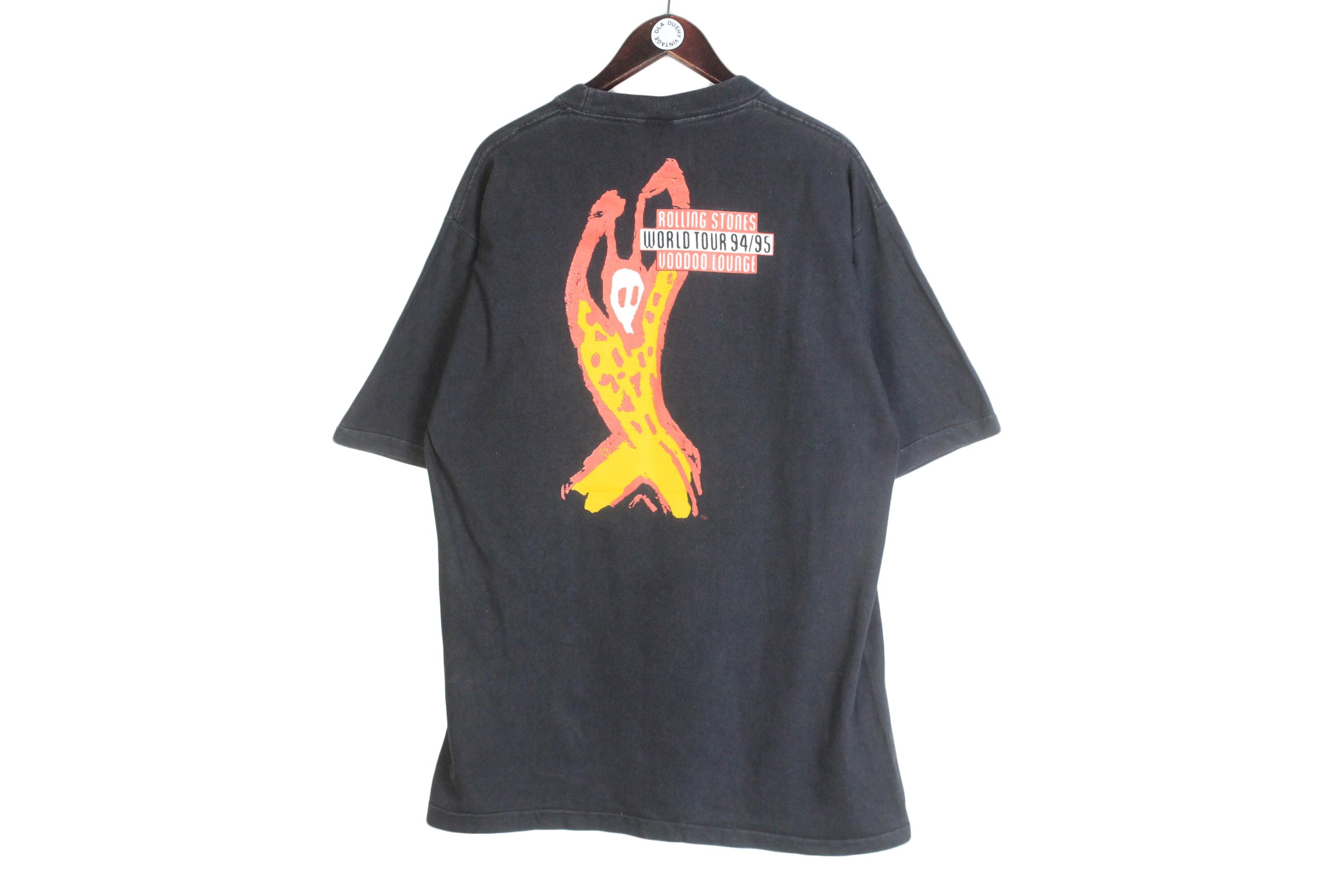 Vintage Rolling Stones World Tour 1994/95 Voodoo Lounge T-shirt