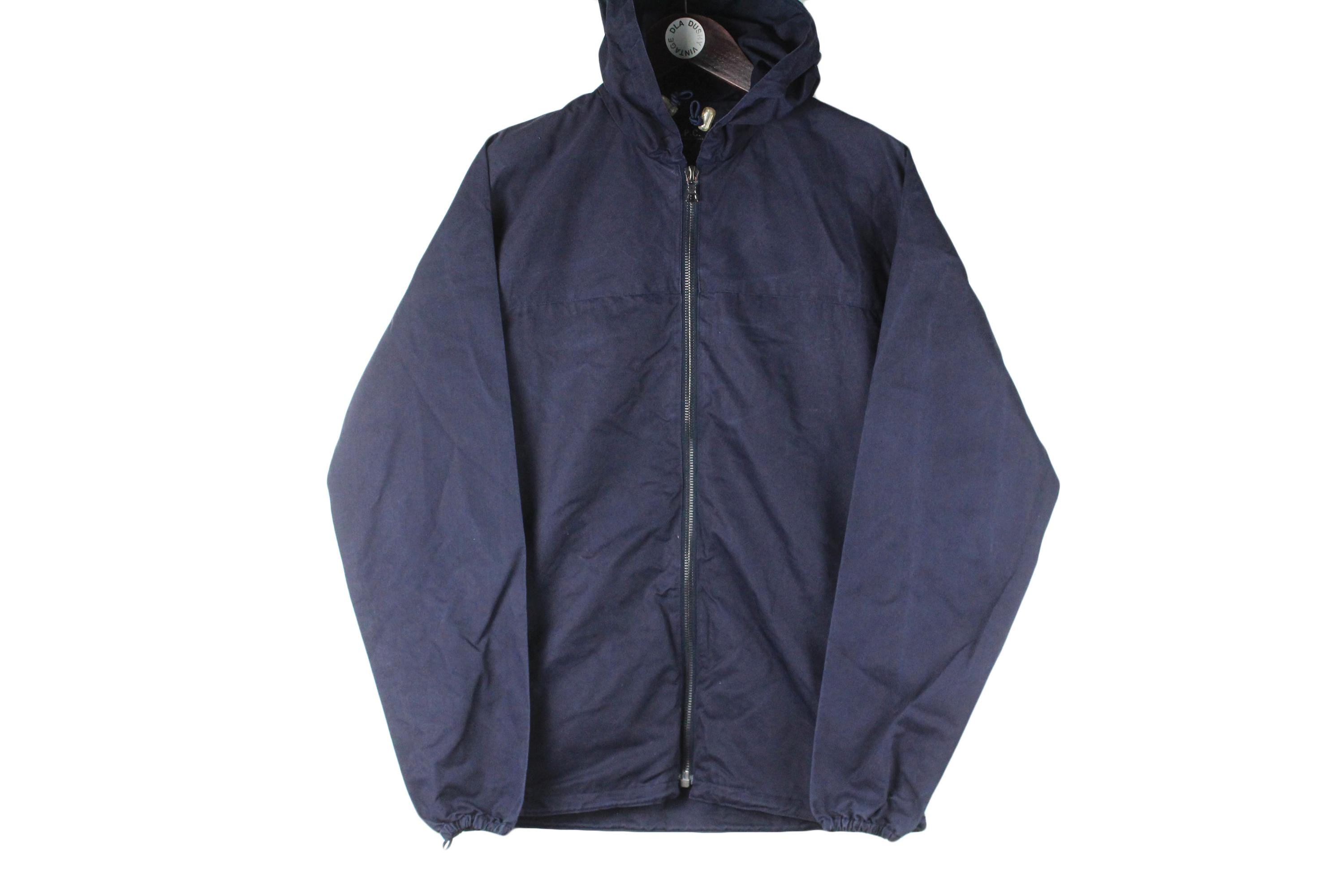 ジャケット・アウター A.P.C. 90s French Made Hooded Coat M A.p.c. Vintage Coat - Etsy UK