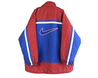 90s アンブロ ナイロンジャケット XL 赤 90s アンブロ ナイロン 