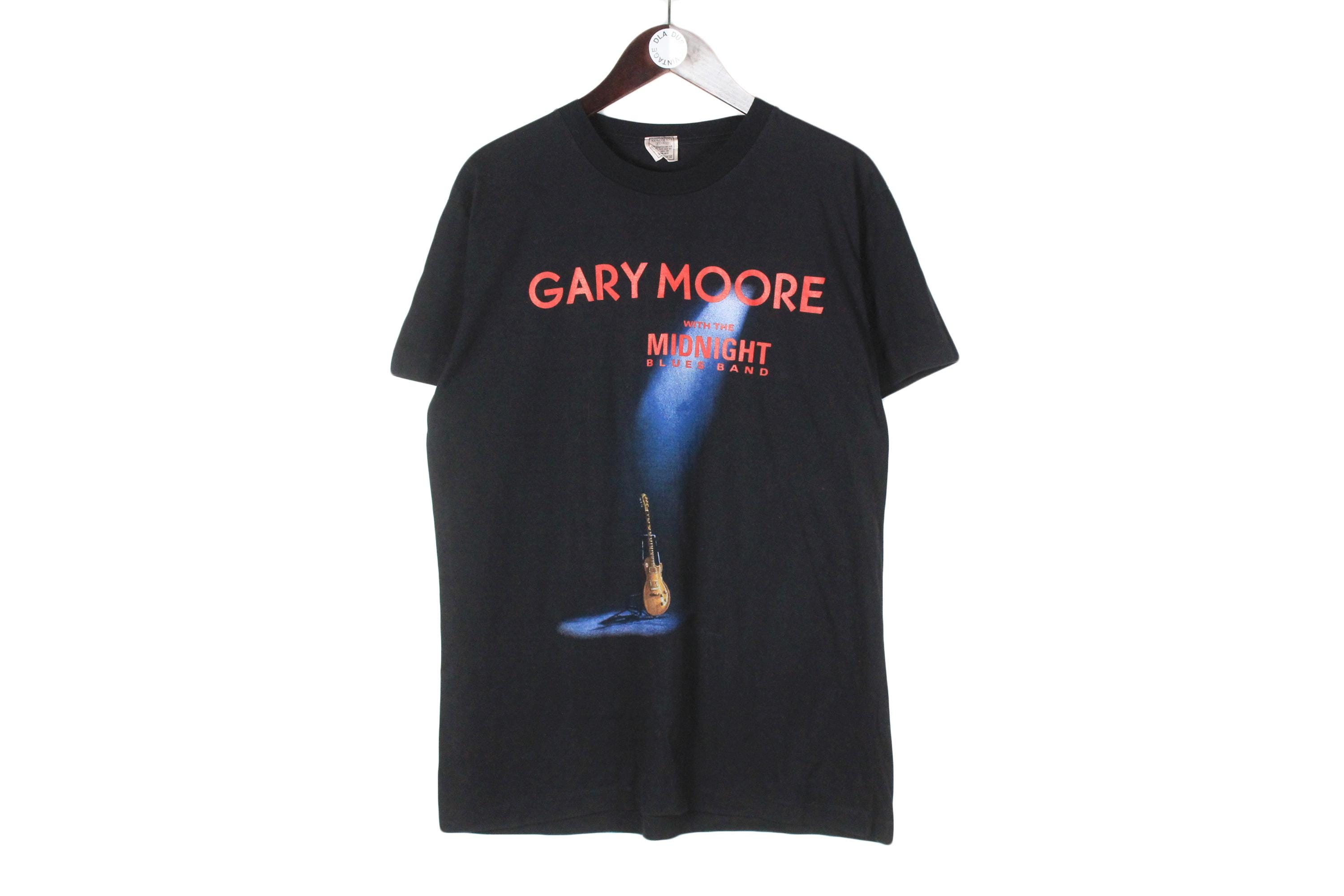 Vintage Gary Moore 1990 Still Got the Blues Tour T-shirt Size M