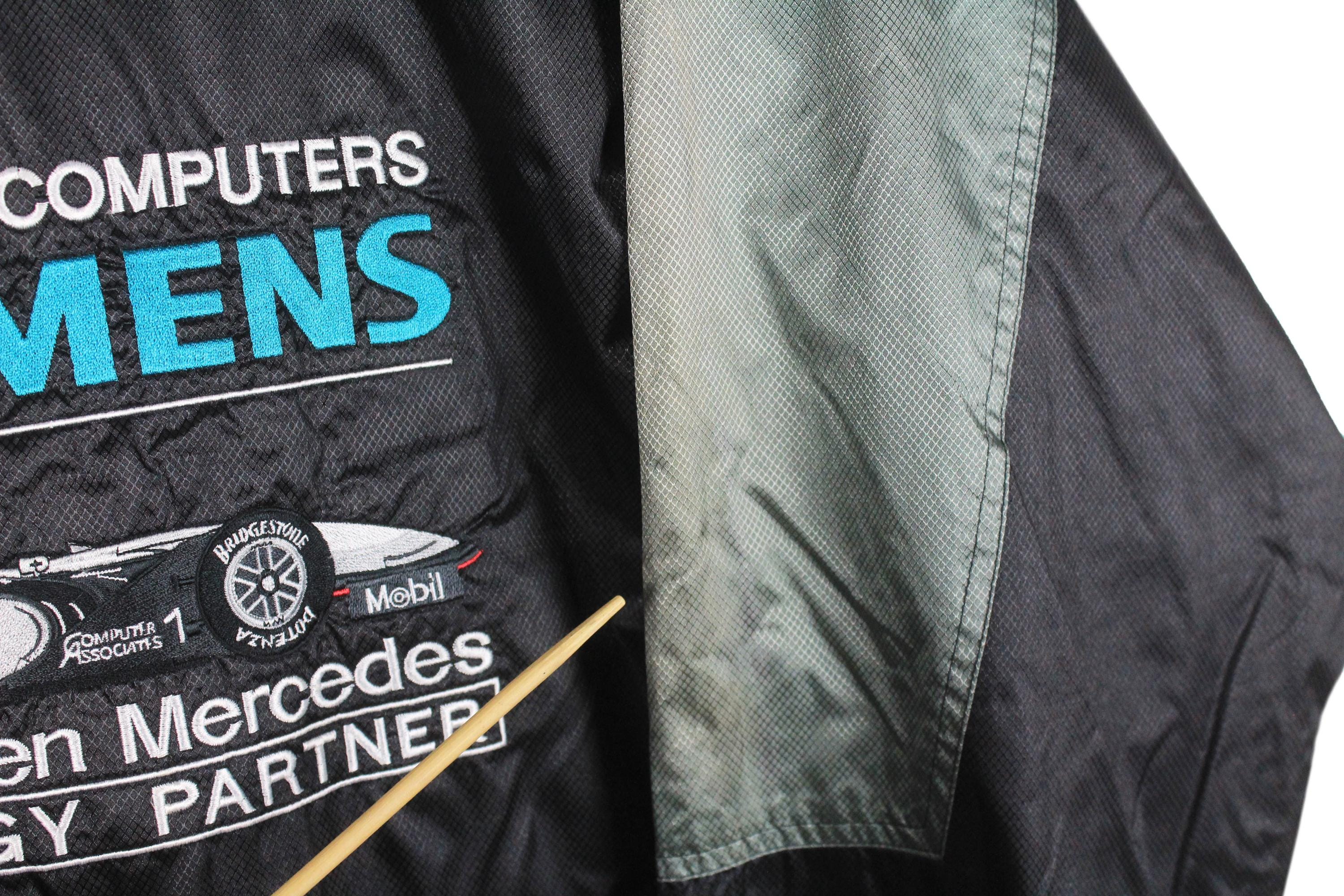 Vintage West Mclaren Mercedes F1 Team Jacket Formula 1 Racing F1