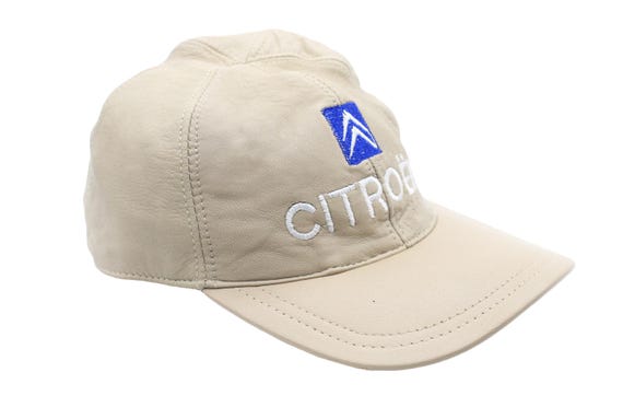 Vintage Citroen Cap Racing Wear Team Beige Gray 00s Hat  display picture 1