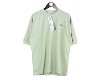 Lacoste Shirt Vintage 90s Size 3 Lacoste Polo Shirt Made in