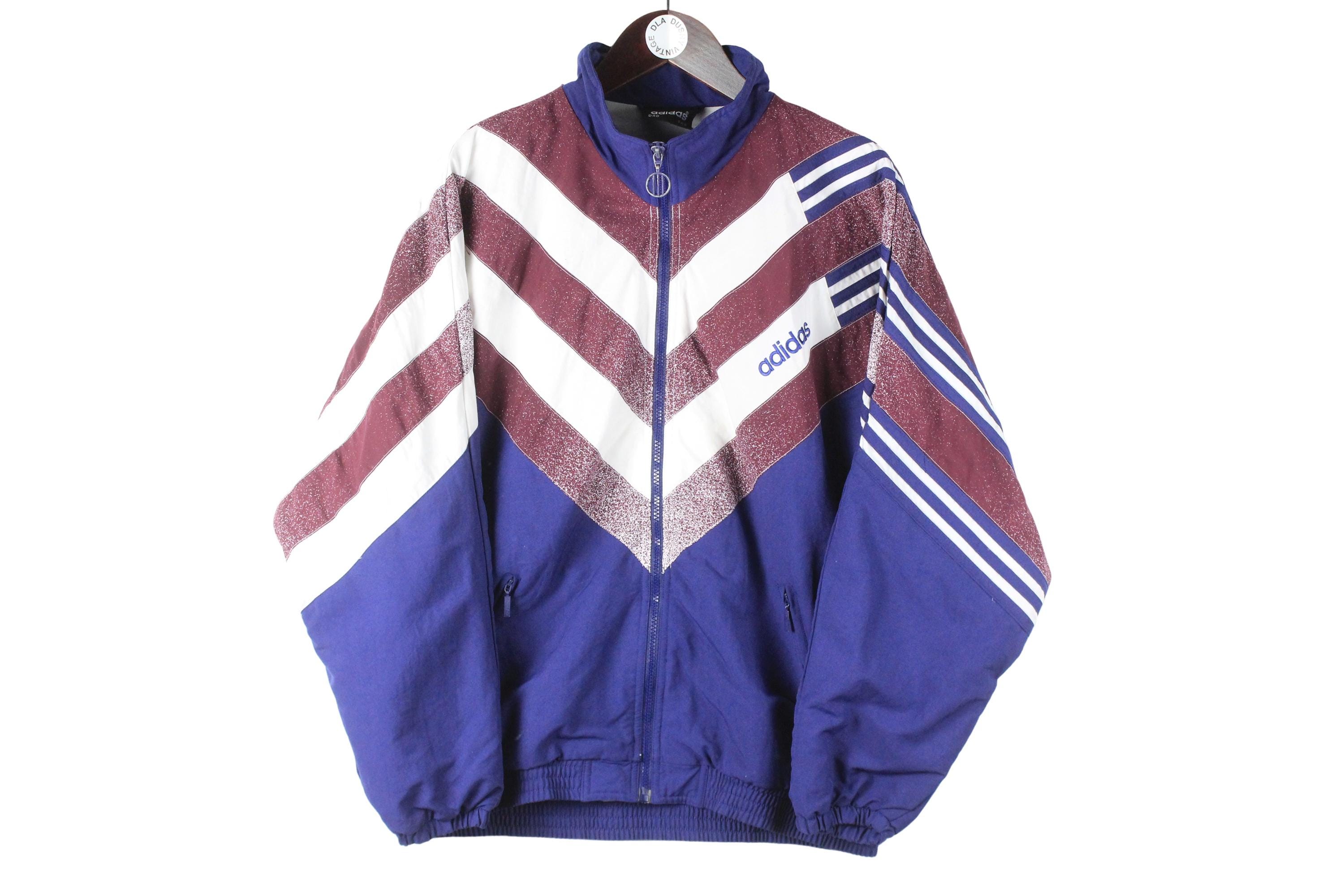 Vintage Adidas Tracksuit Size Women's M Blue 90s Retro Sport