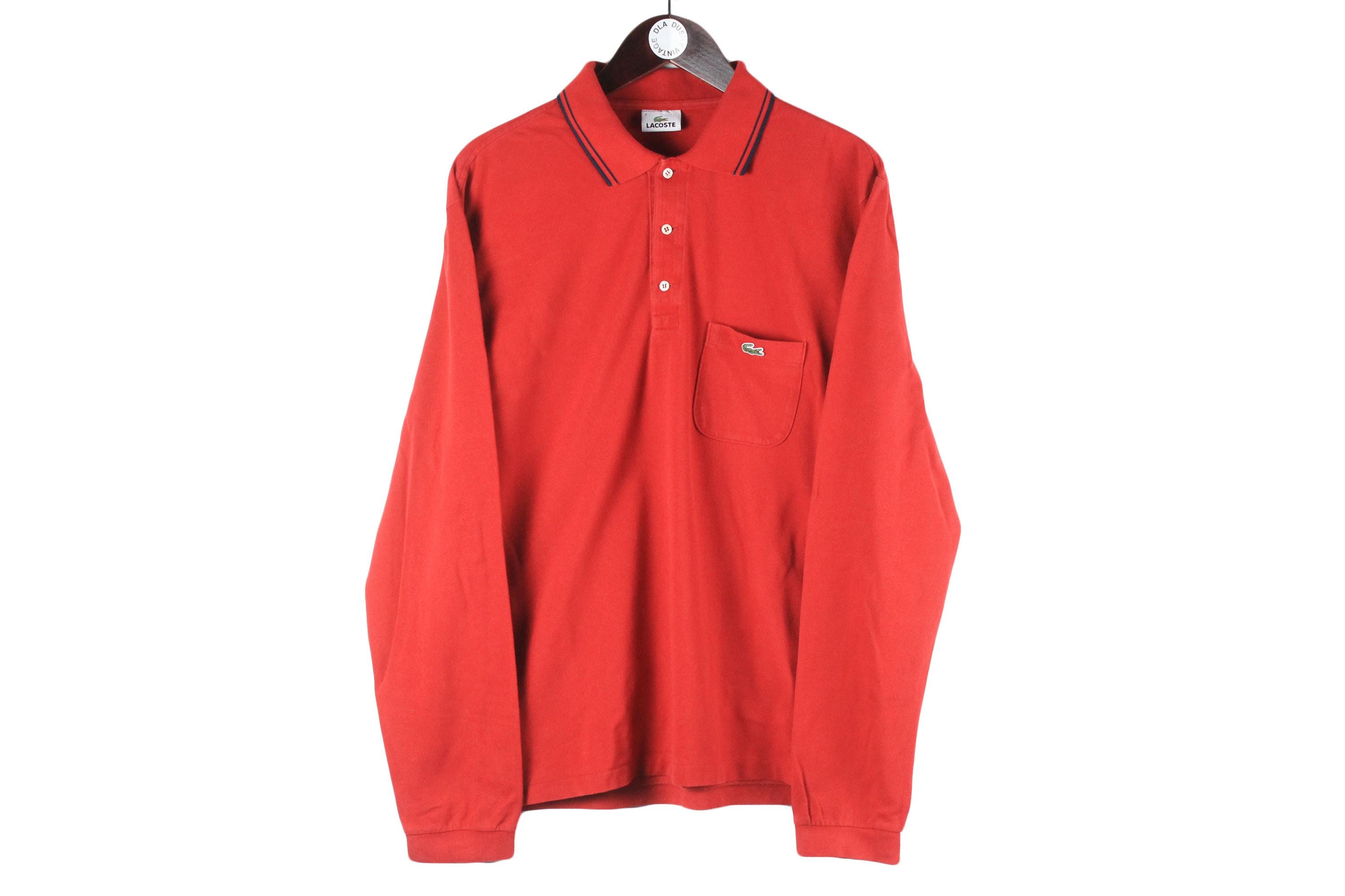 ヴィンテージ ラコステ ラグビーシャツ サイズ L/XL 00年代 カジュアル