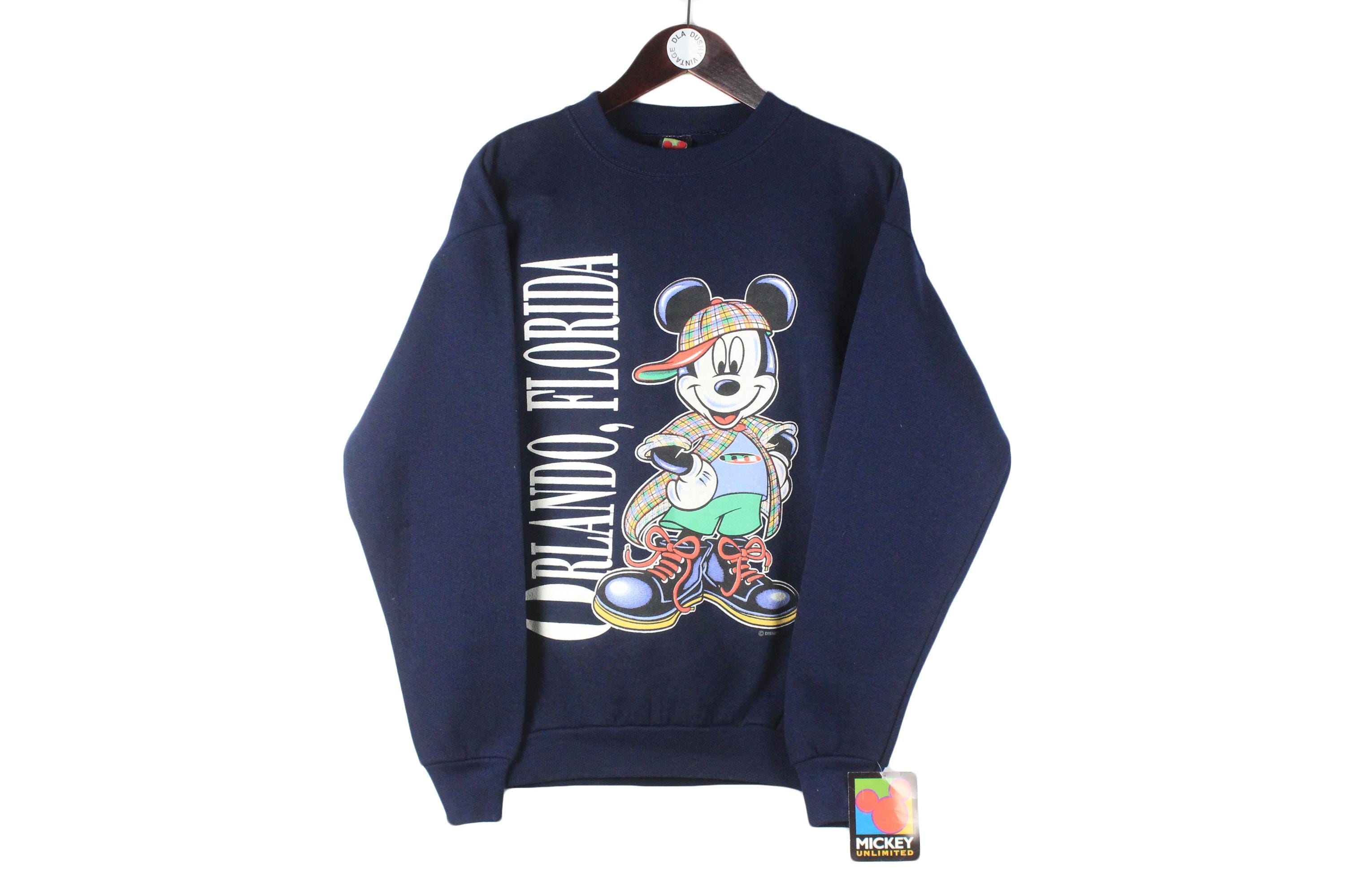 ヴィンテージ ミッキーマウス NWT スウェットシャツ サイズ M 