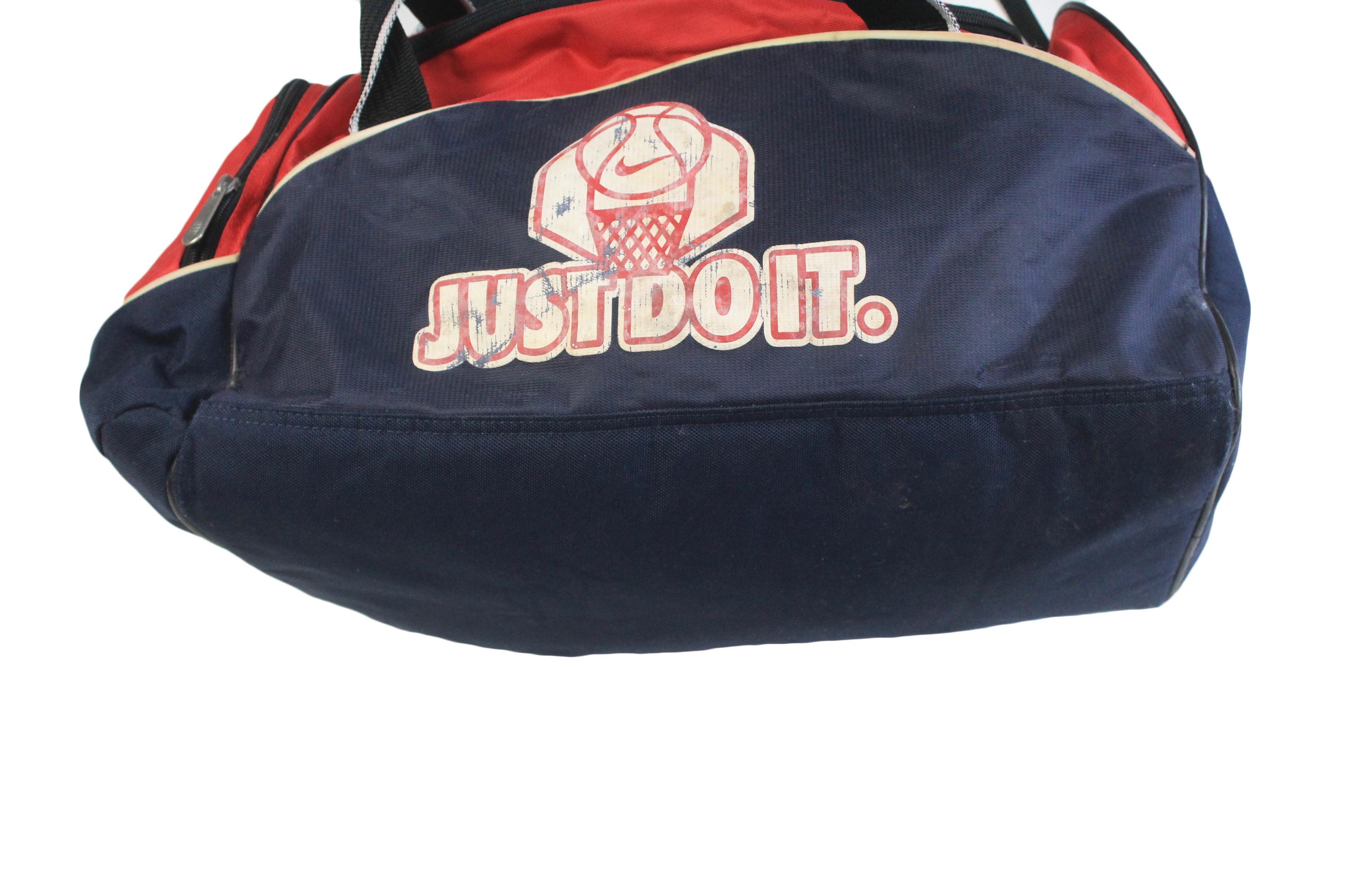 ヴィンテージ ナイキ Just Do It ダッフルバッグ スポーツスタイル
