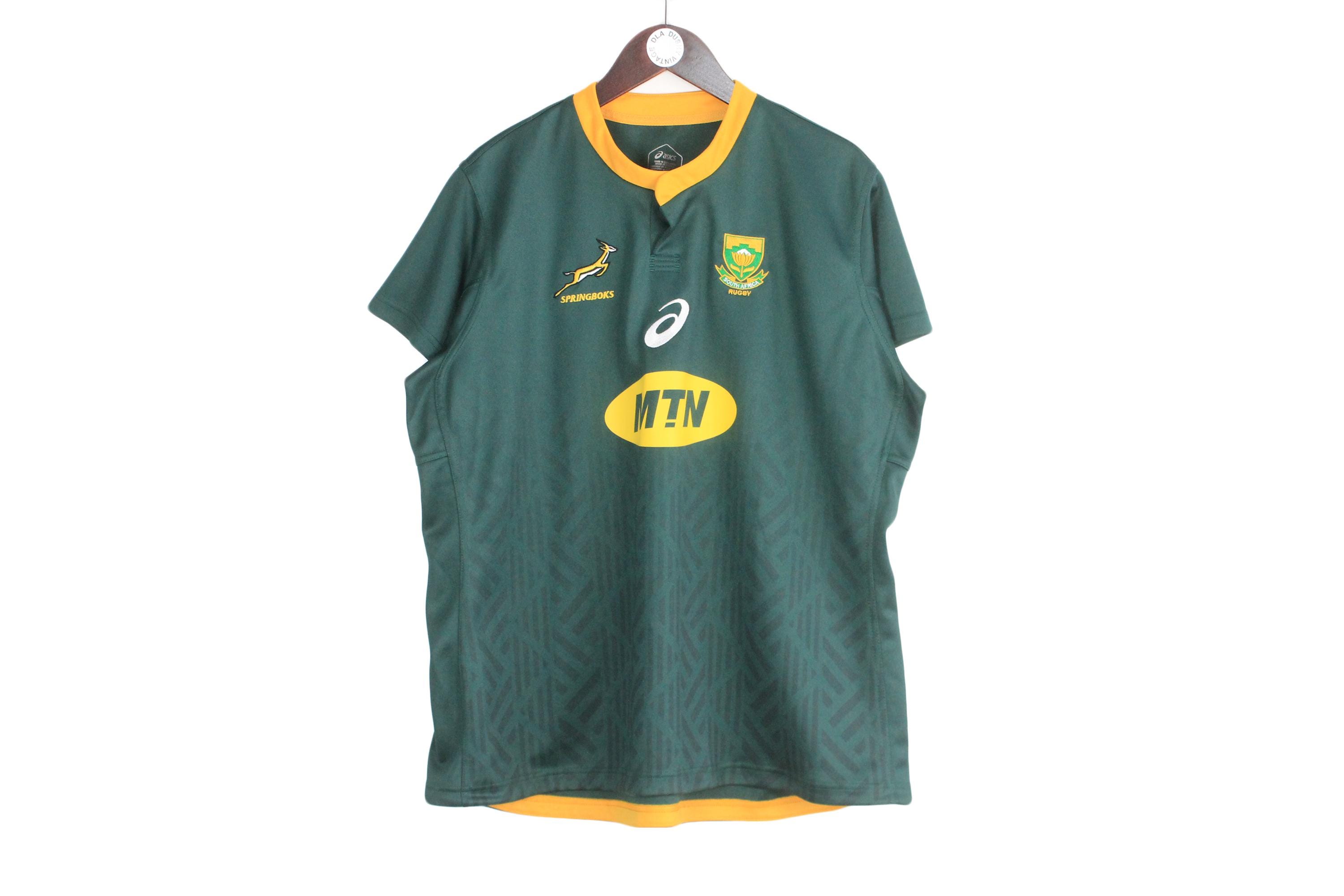 Vintage South Africa Asics Jersey Rugby Shirt Size XL 00s Sport