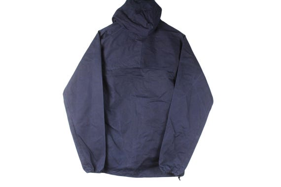 Vintage A.P.C. Hooded Parka Jacket Size S APC Blue 90s Streetwear