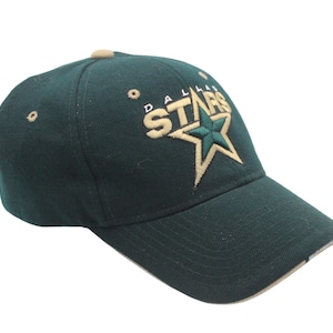 Vintage Dallas Stars Cap NHL Hockey USA Team Green 90s Hat Sport Style Retro Headwear