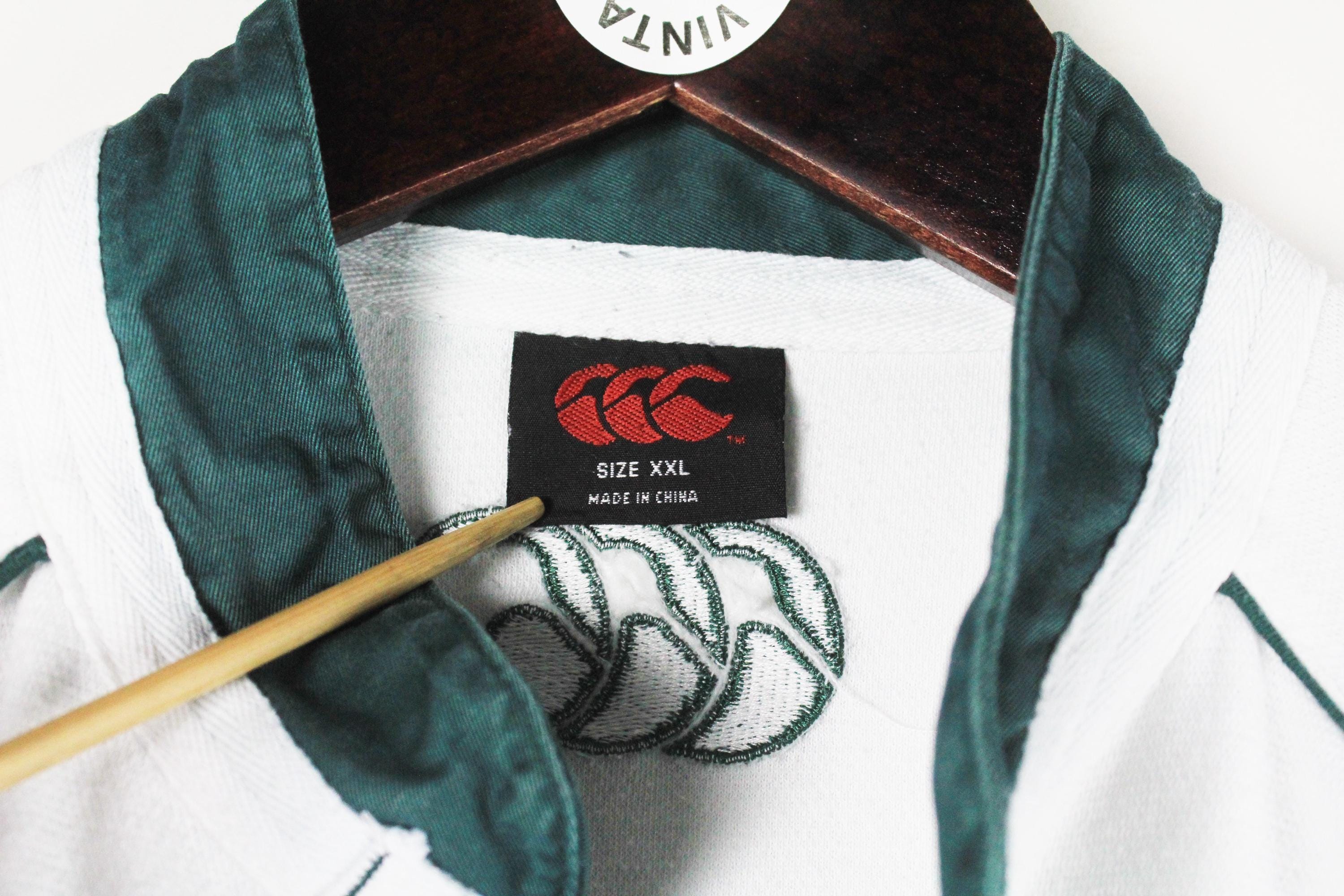 Vintage South Africa Canterbury Jersey Rugby Shirt Size XXL 00s