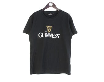 ヴィンテージ ギネス Tシャツ サイズ L ビッグロゴ パブスタイル アイリッシュスタウトビール 00年代 レトロウェア 半袖トップ