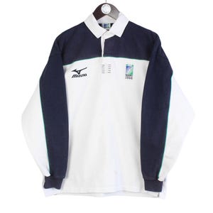 1999年 ラグビー日本代表 ニュージーランド製 ワールドカップ Vintage Rugby World Cup 1999 Mizuno Rugby Shirt Size M 00s Casual