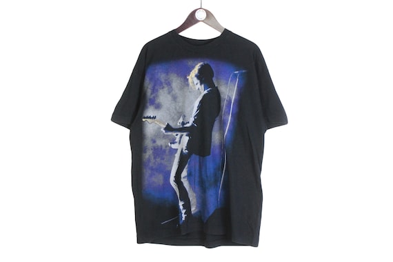 Vintage Bryan Adams 1994 Tour T-shirt Size XL Black Sport Style