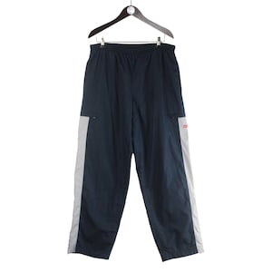 Vintage Nike Track Pants Size XL Blue 90s Retro Trousers Sport Style Joggers