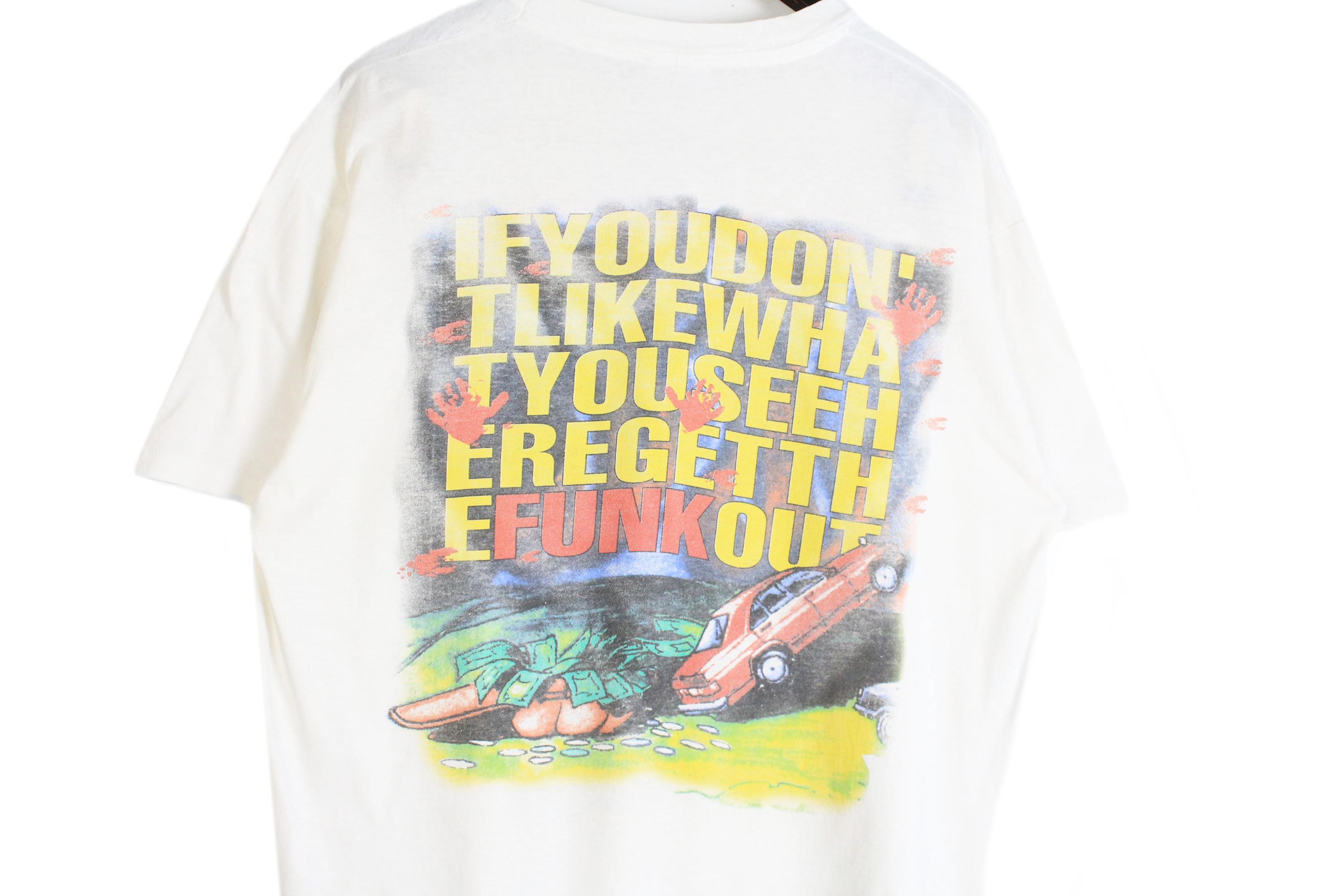 希少✨EXTREME 1992年　USA製　ワールドツアー　Tシャツ　Lサイズ Vintage Extreme 1992 T-shirt Size L White Music Rock Style Merch
