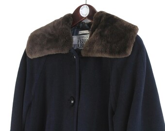 ジャケット・アウター XL90s Gianfranco Ferre 100%cashmere coat 90s Gianfranco Ferré Charcoal Wool and Cashmere Coat – Alba