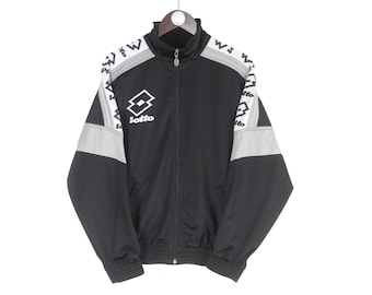 Vintage 90's Lotto Windbreaker Jacket Small Lotto Sportswear Lotto