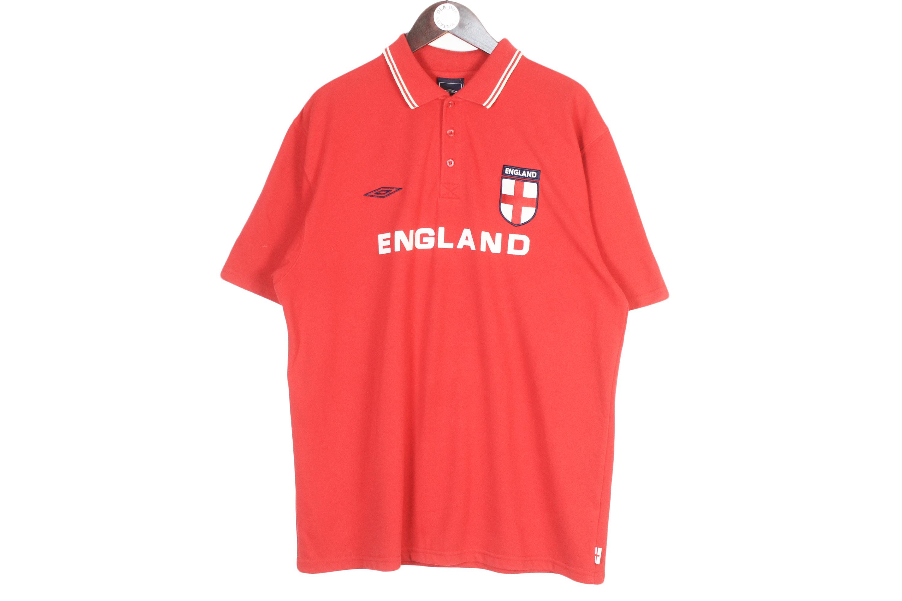 Umbro England Polo - Etsy Canada