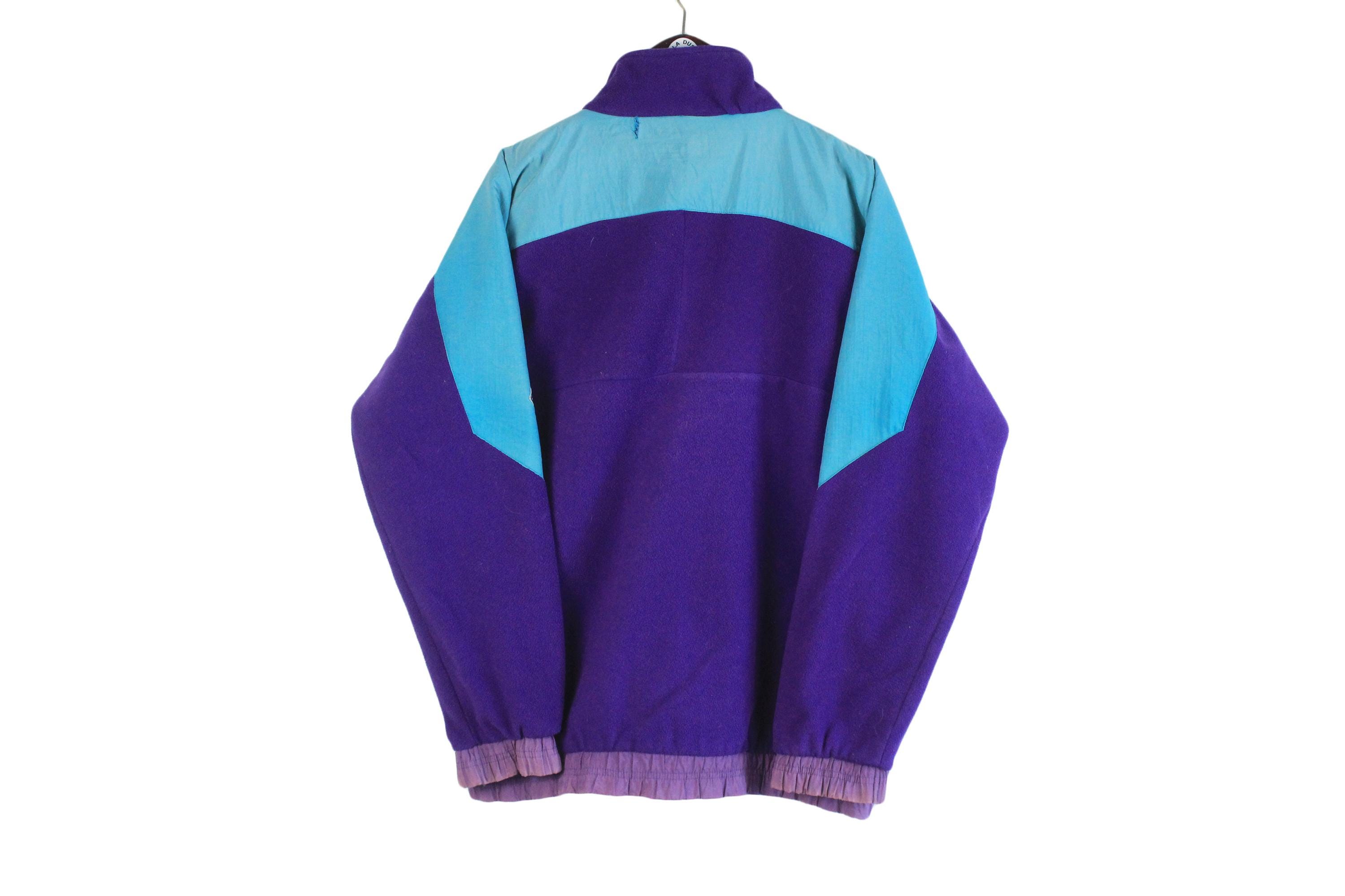 Vintage Northland Fleece Full Zip Size XL Blue 90s Sweater