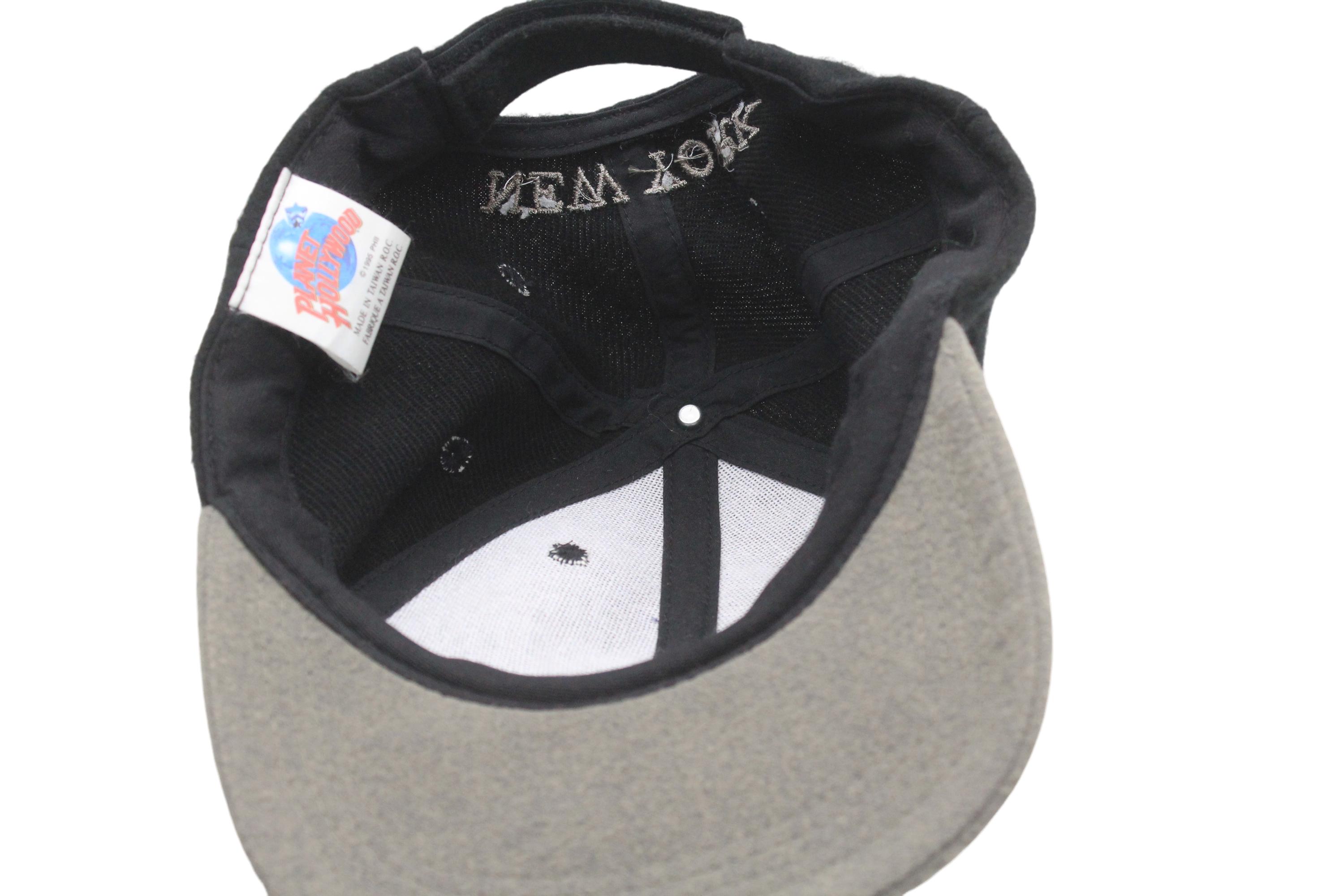 Vintage Early 90’s Planet Hollywood New York Black Baseball Hat Original Planet Hollywood Men main image 4