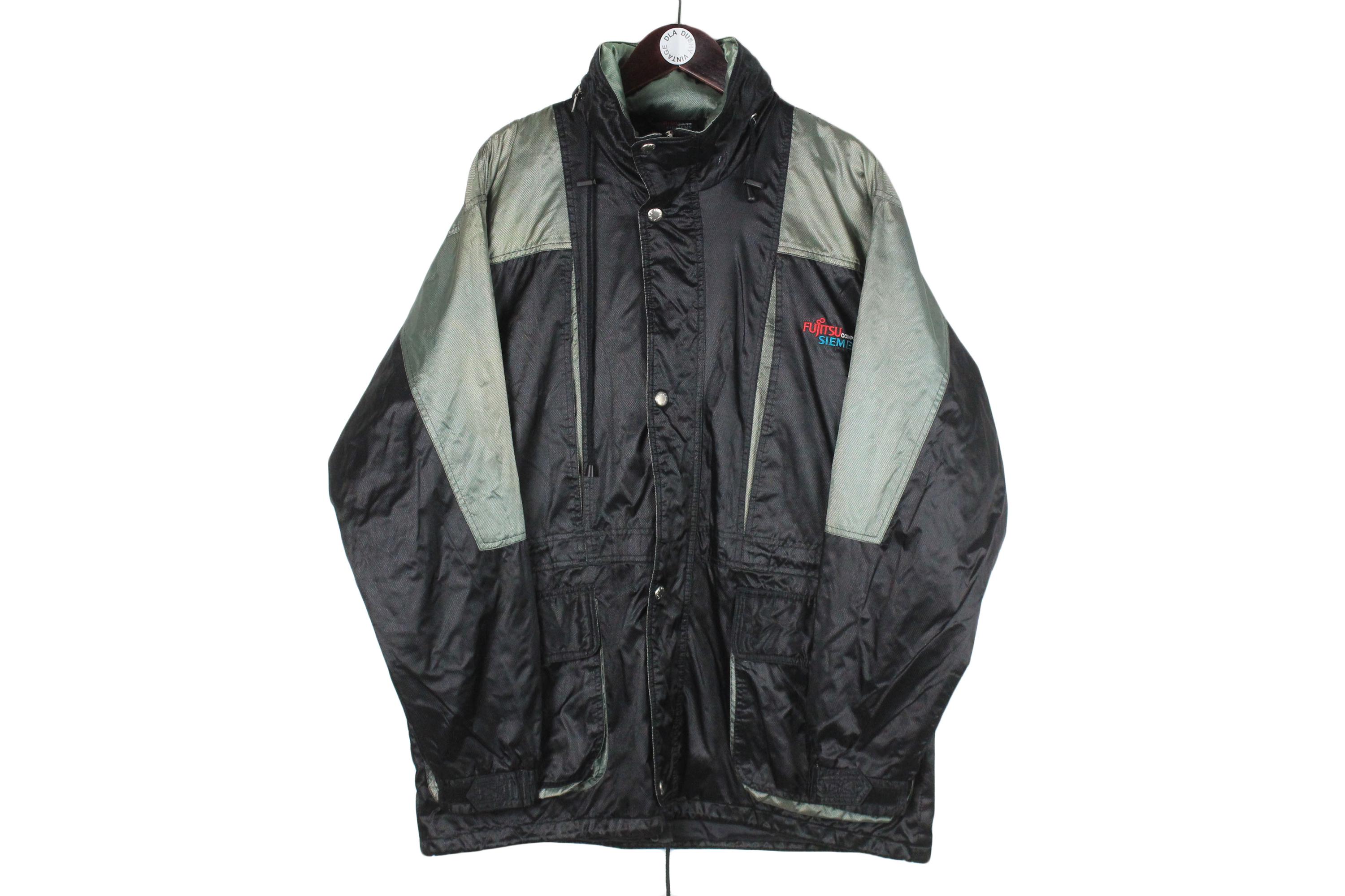 Mercedes Benz McLaren ジャケット グレー/ブラック Vintage Mercedes McLaren Racing Bomber Jacket – L - Bless Up