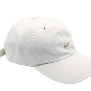 Nike Supreme 帽子 L/XL ホワイト Vintage Nike x Supreme Cap in White