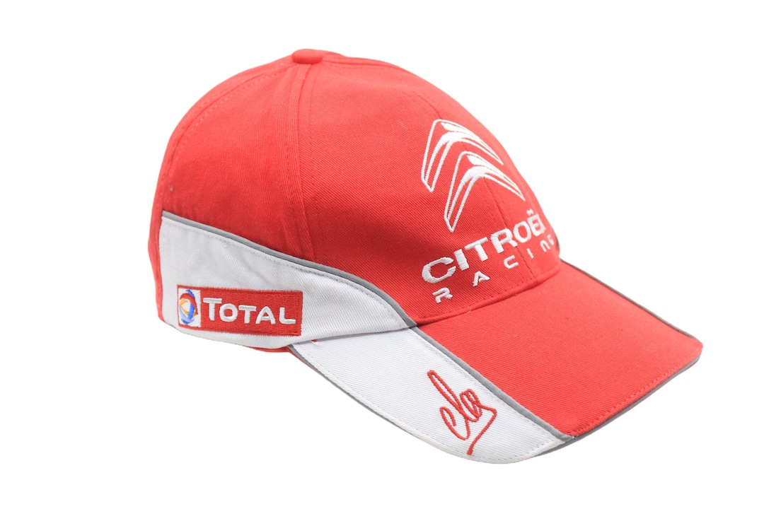 Cap For Racing Vintage Citroen Racing Cap Formula 1 Racing Wear F1 Team Red 00s Hat ...