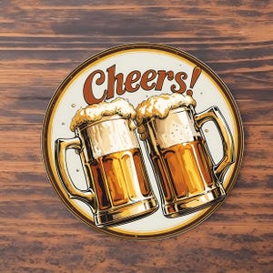 Funny beer coaster, Beer Ceramic Coaster, Drink Coaster, Sassy home decor, Unique coaster gift, Vintage Beer Coaster, Gift for beer drinker