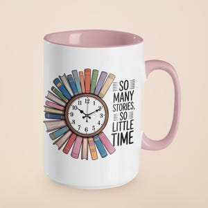 Reading Mug for Book Lovers, Book Lover Gift, Bookish Mug, Bookworm Coffee Mug, Tea Mug, Librarian Gift | Book Nerd, Cute Book Mug