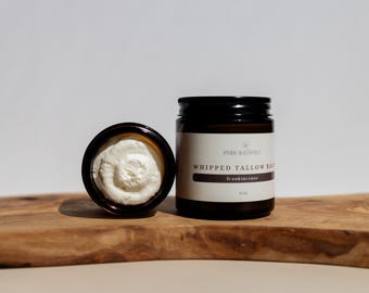 Frankincense Whipped Tallow Balm | 100% Grassfed Tallow