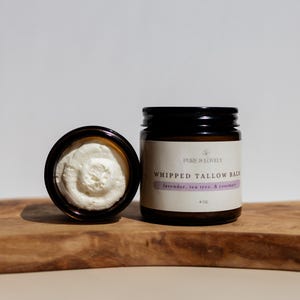 Lavender/Tea Tree/Rosemary Whipped Tallow Balm | 100% Grassfed Tallow
