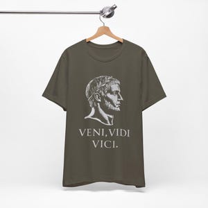 Caesar T-Shirt, Roman History Tee, Julius Caesar Shirt, History Buff Gift, Caesar Apparel, Ancient Rome Fashion, Roman Empire, History Tee
