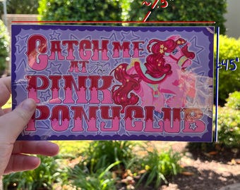 Pink Pony Club Bumper Sticker